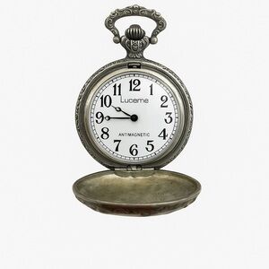 Lucerne Silver Pocket Watch